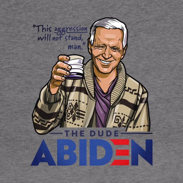 The Dude Abiden - Lebowski by RetroReview